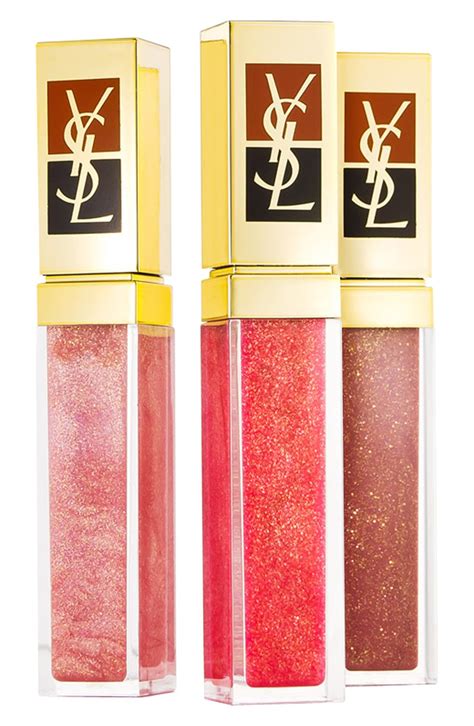 ysl golden gloss 01|YSL glossy lipstick.